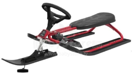 Juhitav kelk SNOWRACER ICONIC Punane/Must