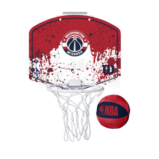 NBA MINI-HOOP Basketball Set WAS WIZARDS