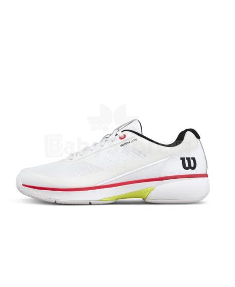 WILSON TENNISE KINGAD MEESTELE RUSH LITE 5 Valge / Must / Infrapuna