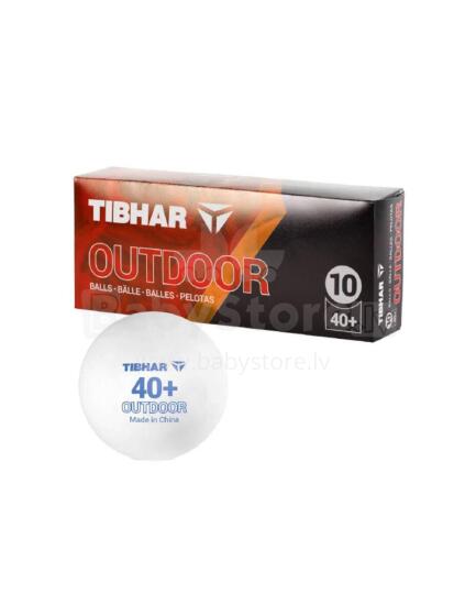 TIBHAR Välised TT-pallid 10-p WH