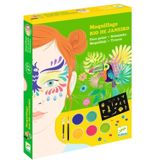 Näovärvide komplekt - Rio de Janeiro