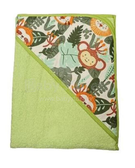 Vannimiskate - 417 - TERRY - FROTTE - suurus 100x100 - ROHELINE