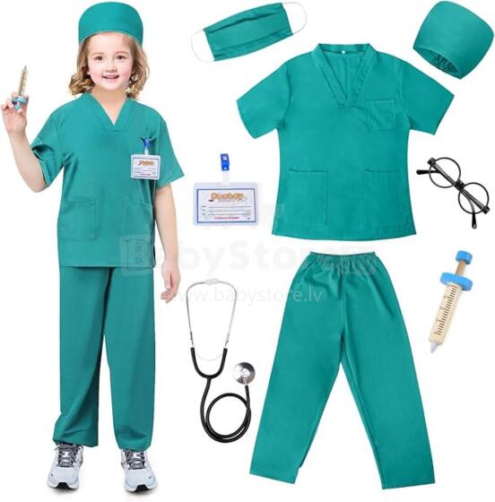 Bebe Basic Doctor Set Surgical Art.283873 Blue A set for a young/brave doctor