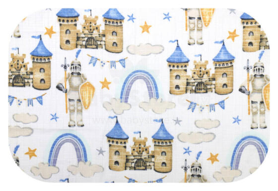 Mähkmed - 3766 - TETRA PRINT - EGA - CASLE - SININE - suurus 70x80 cm