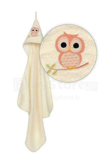 Vannimiskate - TB0393/02 - TERRY - ROBIN - suurus 80x80 - ÖÖBIK - HELEBEIGE