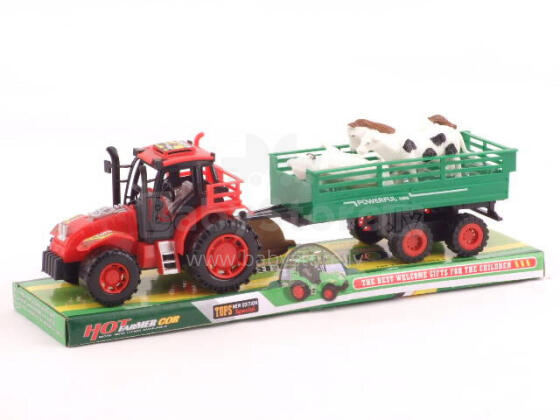 TRAKTOR - 12490 -  ZE ZWIERZĘTAMI
