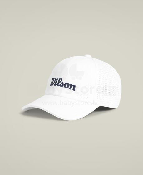 WILSON U ACTIVE PERFORATED CAP Heledalt Valge