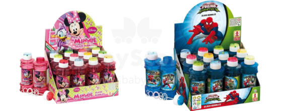 Bubbles - BRIMAREX - KLAAS - MINNIE või SPIDER MAN - 300ml