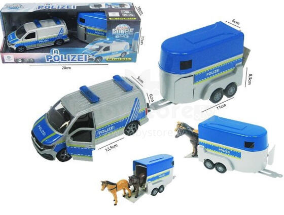VOLKSWAGEN T.6 ПОЛИЦИЯ КОНЕ МЕТАЛ