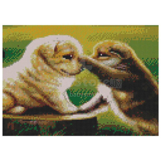 Daimond Mosaic - 48330 - KOERAD - suurus 30x40 cm