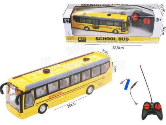 AUTOBUS 20 R/C koos LAADIJAGA