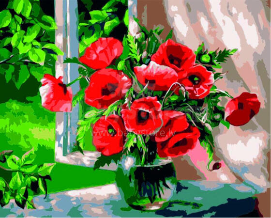 Numbrite järgi maalimine - 50517 - KÄBI - suurus 40x50 cm