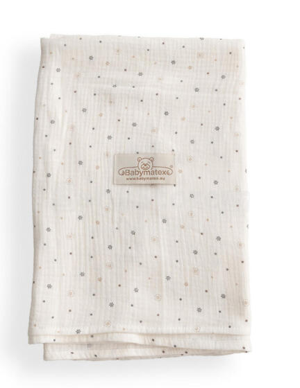Tekik / Kätkete tekik - TB0470 /01 - MUSLIIN - suurus 80x120 - TÄHED