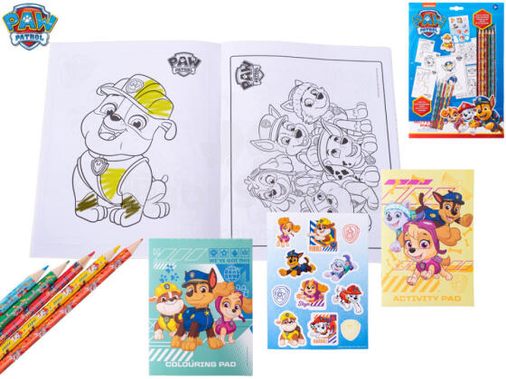 PAW PATROL VÄRVIDE KOMPLEKT