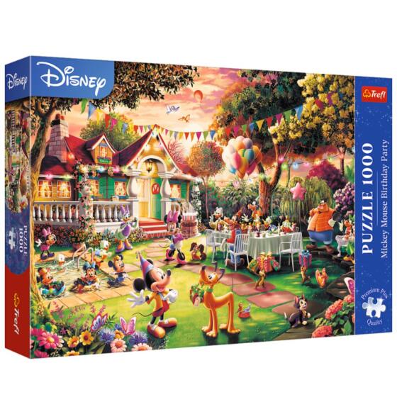 Puzzle - 1000 – Mickey Mouse Sünnipäeva Peo – Trefl 10915