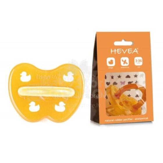 Hevea Duck  Art.213117 Natural Natural  Natural Rubber Pacifier