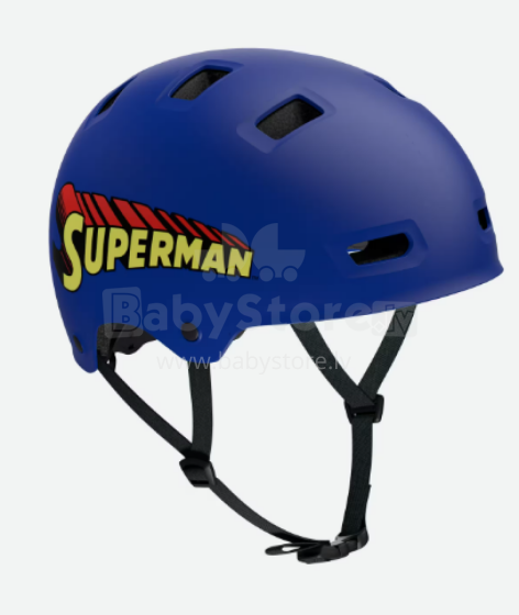 BTwin Helmet  Art.MF500 Edition Superman Sertifitseeritud, reguleeritav kiiver lastele