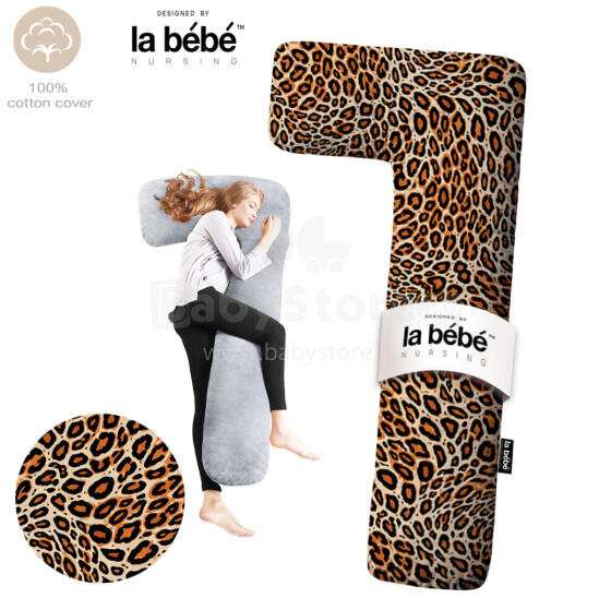 La Bebe™ Flopsy Cotton Nursing Maternity Pillow Art. 5-170 Wild Life.