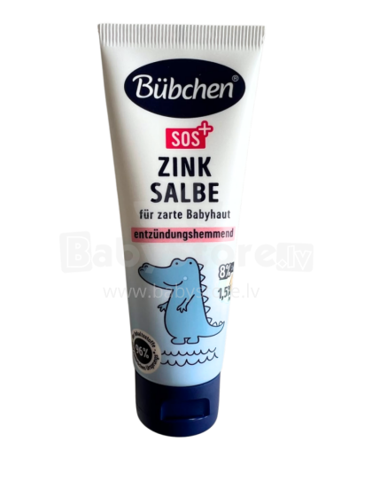 Bubchen SOS Zinc Cream Art.TB118 Kaitsev kreem tsinkiga, 50 ml