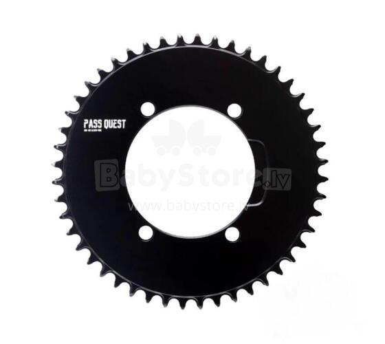AERO Black 42T 1X Chainring,  110BCD