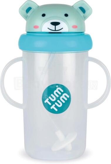Tum Tum Baby Cup Art.288465 Bear Beebipudel kõrrega, 300 ml, lastele alates 6. elukuust