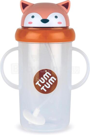 Tum Tum Baby Cup Art.288480 Fox Beebipudel kõrrega, 300 ml, lastele alates 6. elukuust