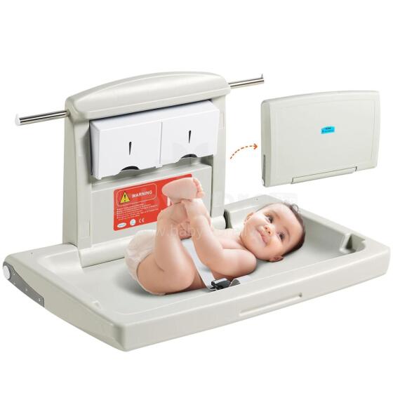 Kidsworld Removable Changing Table  Art.288487 White Mähkimislaud (seinale kinnitatav)