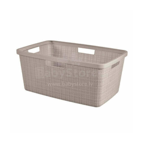 Pesukorv džuut 46L 59x39x26cm beež
