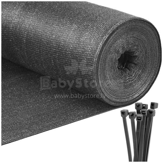 Shade net light anthracite 185 GSM 1.7 x 10 m SN0068