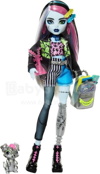 Monster High Frankie Stein nukk – teksajakk, Watzie ja aksessuaarid