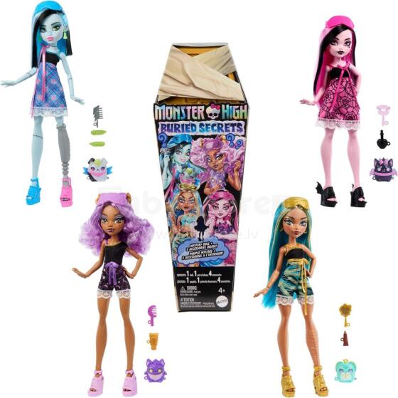 Monster High Buried Secrets – Cozy Creepover üllatusnukk (5 üllatust)