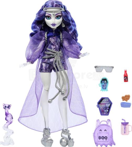 Monster High Spectra Vondergeist nukk – kummituslik stiil Rhueni ja tarvikutega
