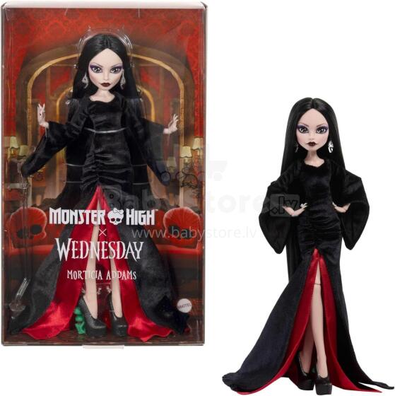 Monster High x Wednesday Morticia Addams nukk