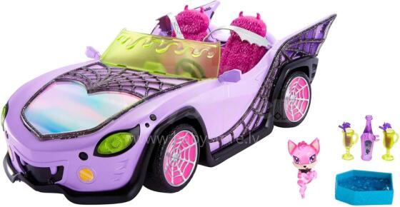 Monster High Ghoul Mobile – lilla kabriolett
