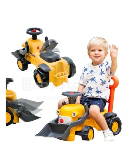FALK Ride-On Traktor Ekskavaator Komatsu Kopa ja Signaaliga Vanusele 1-3