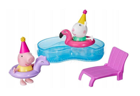 PEPPA PIG - 45281 - BASSEINIPIDU + 2 figuriini