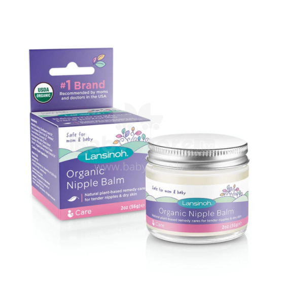 Lansinoh Organic Nipple Balm  Art.23110 Бальзам для сосков 60мл