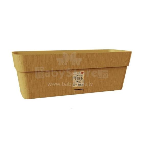 Lillekast alusega Ethica 30x13x12cm sinepikollane