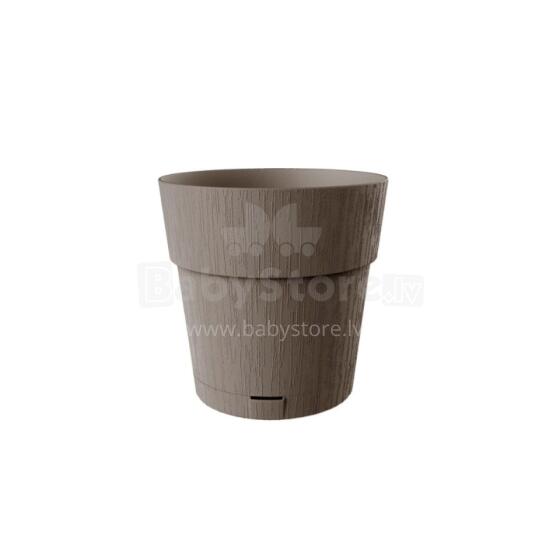Lillepott alusega Ethica &Oslash;15x15cm pruun