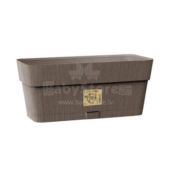 Lillekast alusega Ethica 30x13x12cm pruun