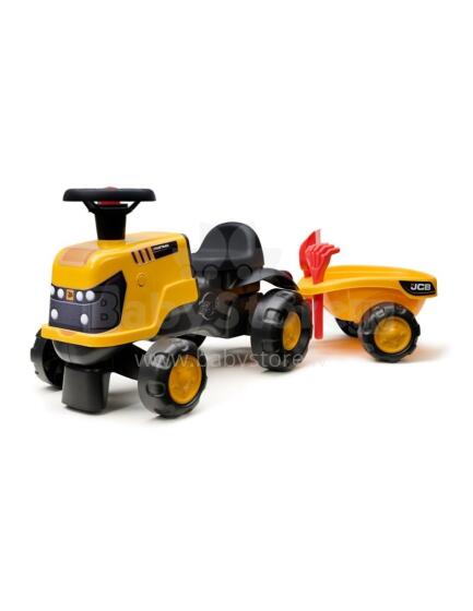 FALK Ride-On Traktor JCB Fastrac koos Haagise, Labida ja Rehaga 1-3 Aastastele