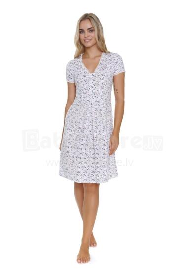 Doctornap  Cotton Night Dress Art.TCB.5335.PAPAYA Cotton nightgown for pregnant/nursing