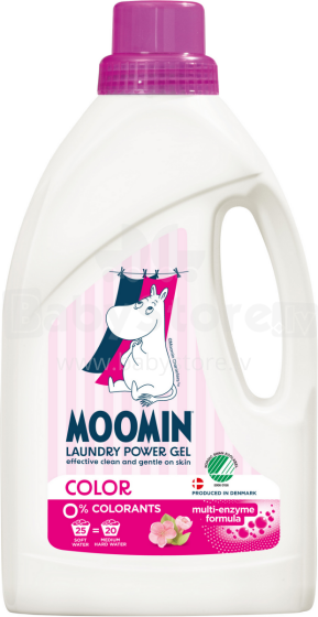 Moomin Color Art.290525 Vedel pesugeel beebiriietele, 900ml