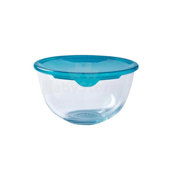 Klaaskauss kaanega &Oslash;21cm 2.3L