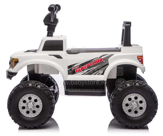 MILLY MALLY 6956 Akumulatora transportlīdzeklis Ford F-150 Raptor balts