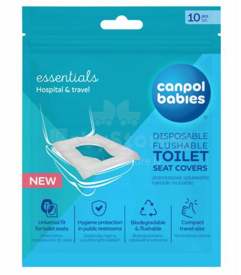 Сanpol Babies Art.78/026 Ühekordselt kasutatavad wc-potid, 10 tk.,