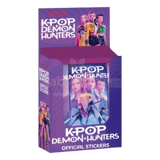 K-POP DEMON HUNTERS kollektsioneeritavad kleepsud, 5 tk, KPSTICKER-2026