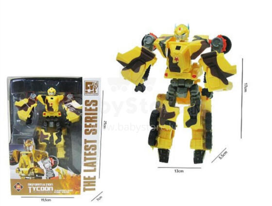 ROBOT / TRANSFORMER - 11944 - TANK - suurus 18 cm