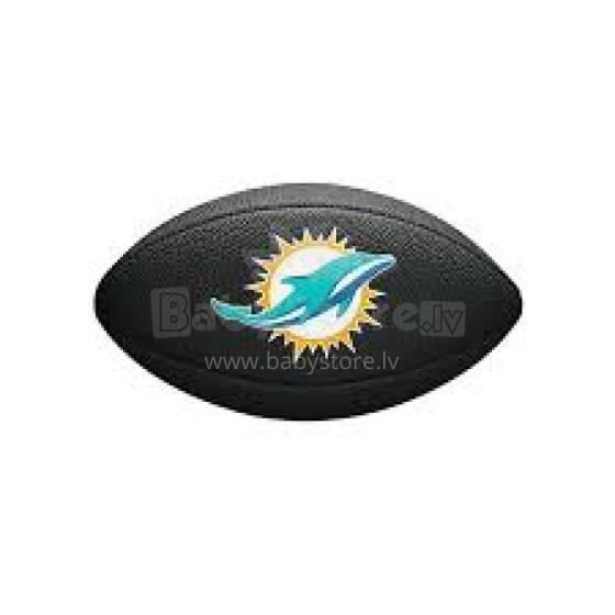 WILSON Американский Футбол NFL ЛОГО КОМАНДЫ МИНИ МАЙАМИ ДОЛФИНС