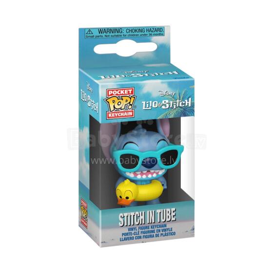 FUNKO POP! Keychain: Disney: Lilo & Stitch - Stitch in Tube​